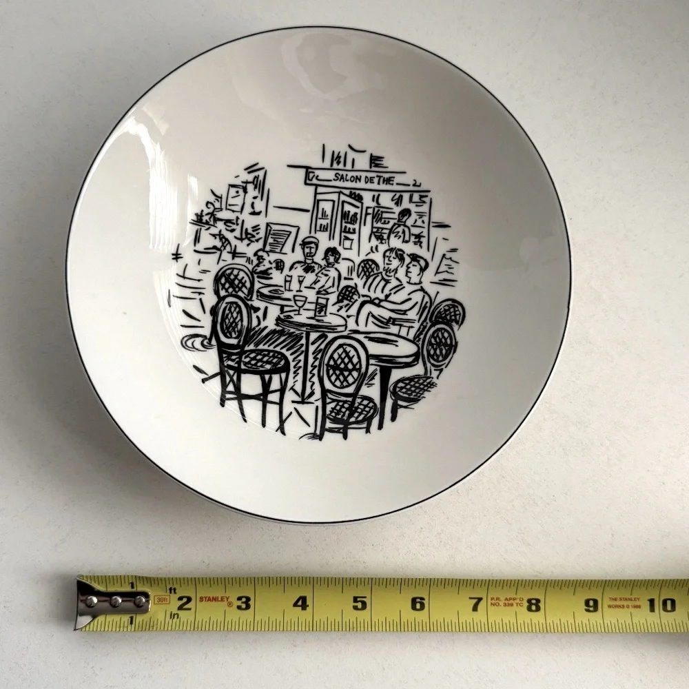 Mikasa Soup Bowl Ultima+ Super‎ Strong Fine China HK114 Parisian Scenes Design